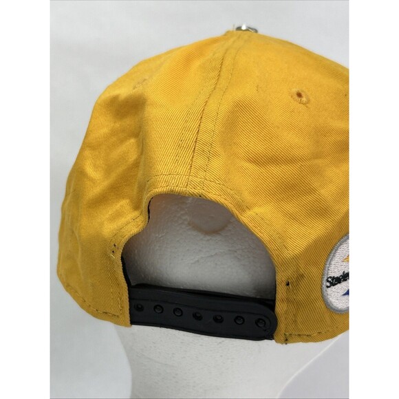 New Era Pittsburgh Steelers Embroidery 9FIFTY Snapback Adjustable Hat Cap READ - Picture 12 of 13